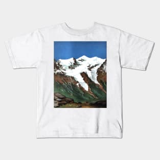 Icy mountains Kids T-Shirt